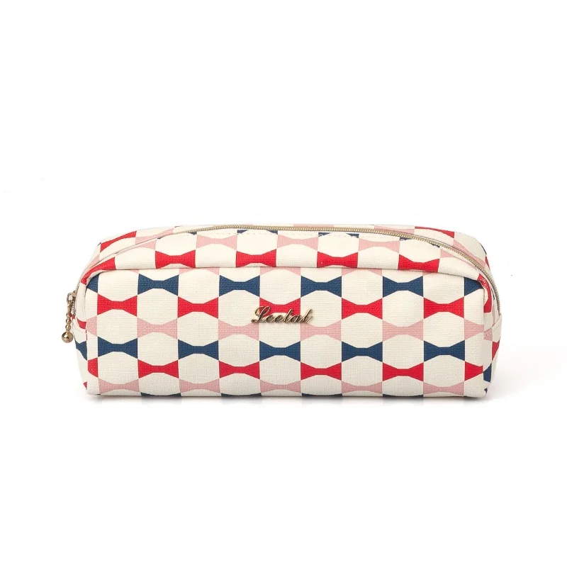 Wholesale Nylon Zipper Make Up Bag pouch case  custom logo cosmetic bag