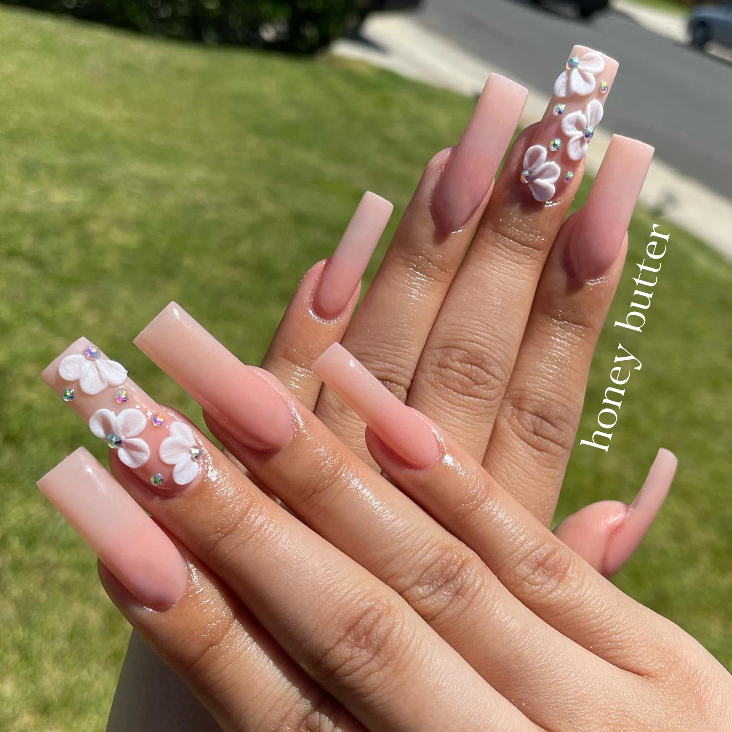 RTS nude Natural French Acrylic Powder nude pink Color for nail Extension Use