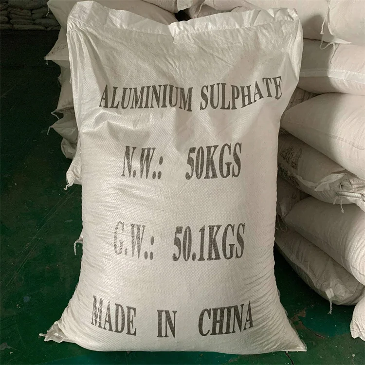 Chemicals Alum Crystal In Water Plant Aluminum Sulfate Alum Cas 7784-24-9