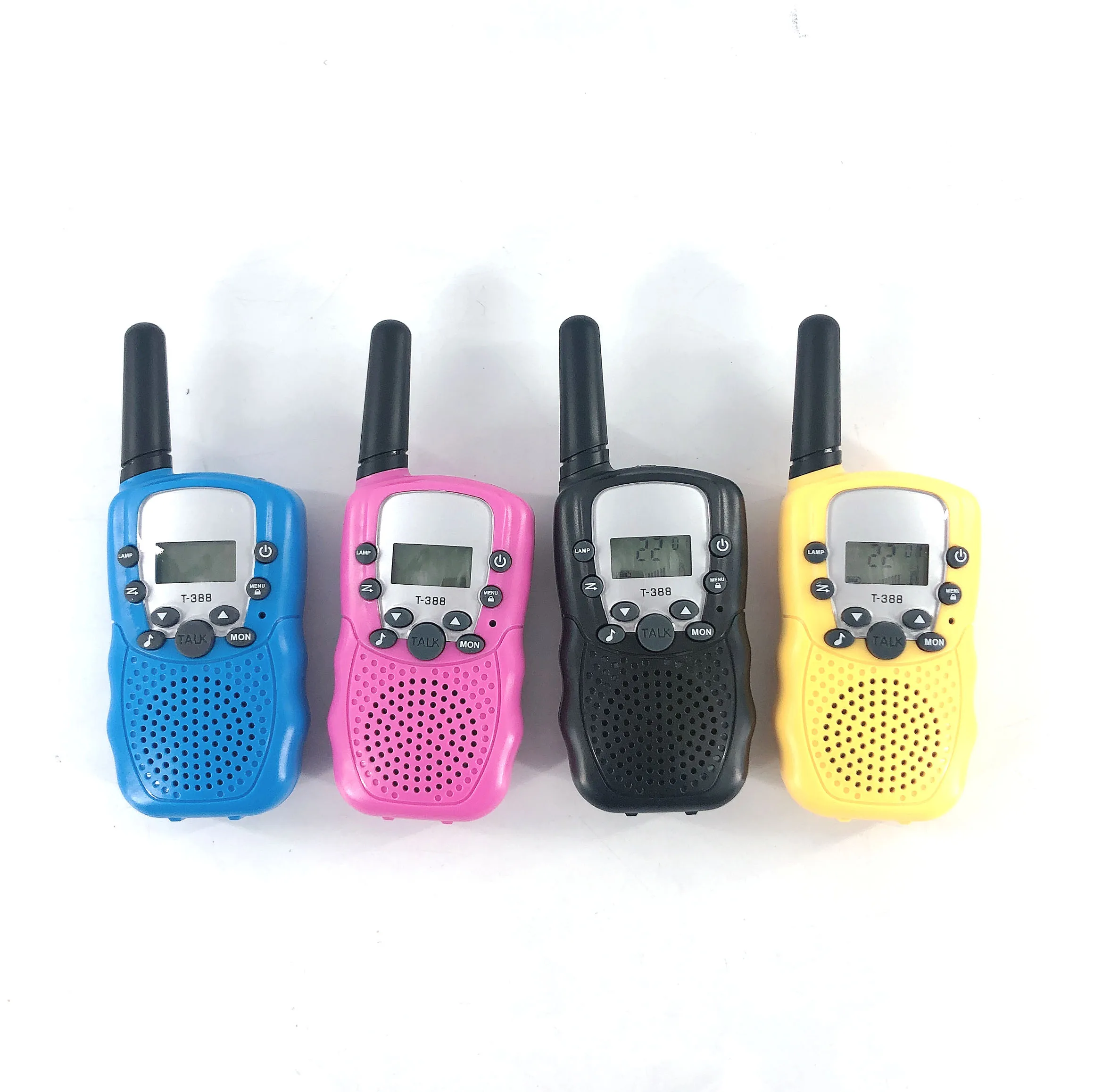  Иди и болтай Walkie Talkie S для детей игрушки 22 канала 2 Way Радио игрушка с ЖК-дисплей подсветкой фонарик лучшие подарки От 3 до 12 лет детская