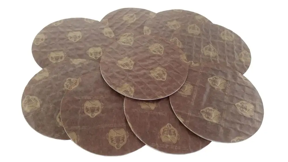 Rectangle black and white chocolate paper cushion pad / candy pad