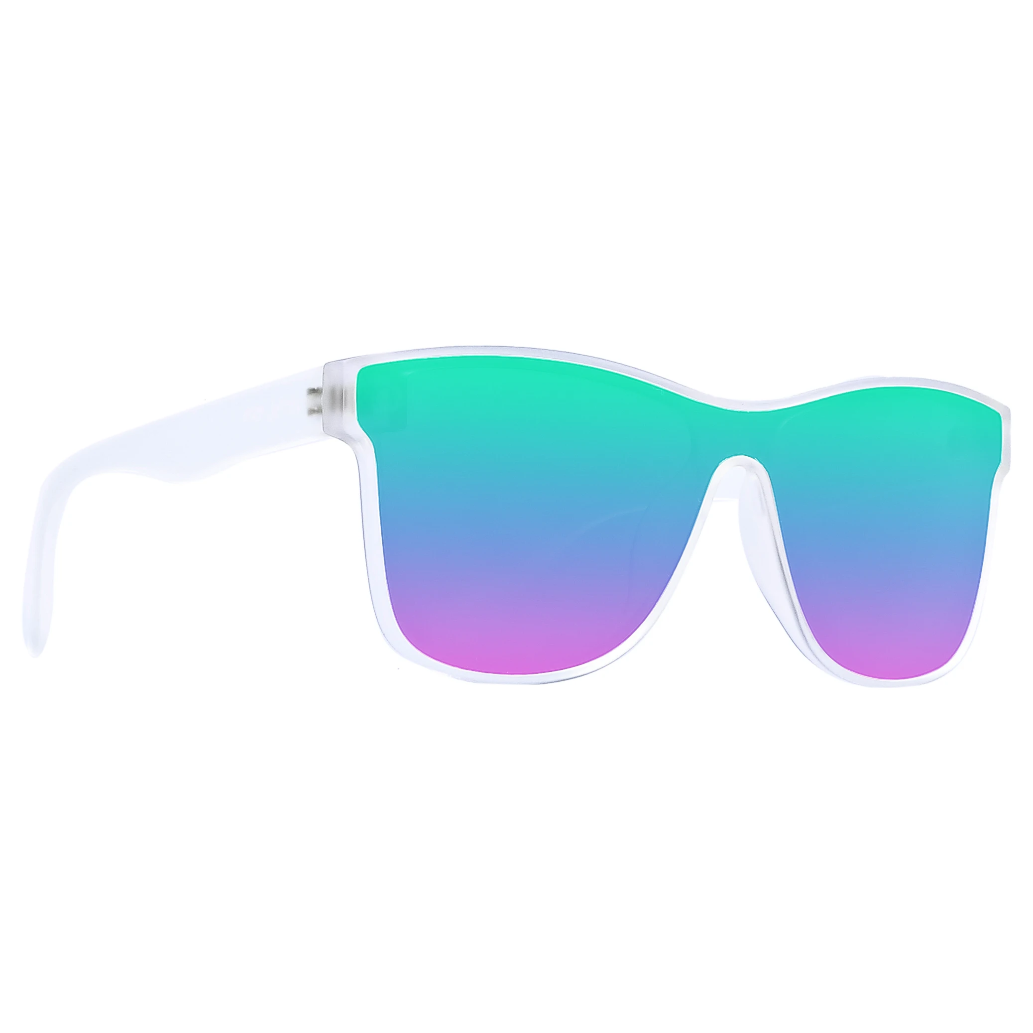 Blenders rainbow TR90 OEM polarized gradient mirror lens color women men unisex sunglasses
