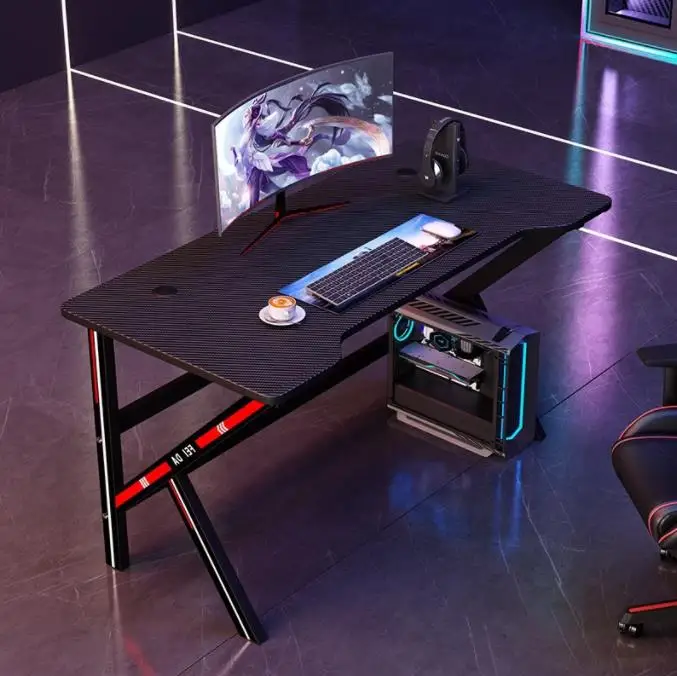 gaming chair set wholesale net cafe gaming table Computer game table home desk Study table Writing desk
