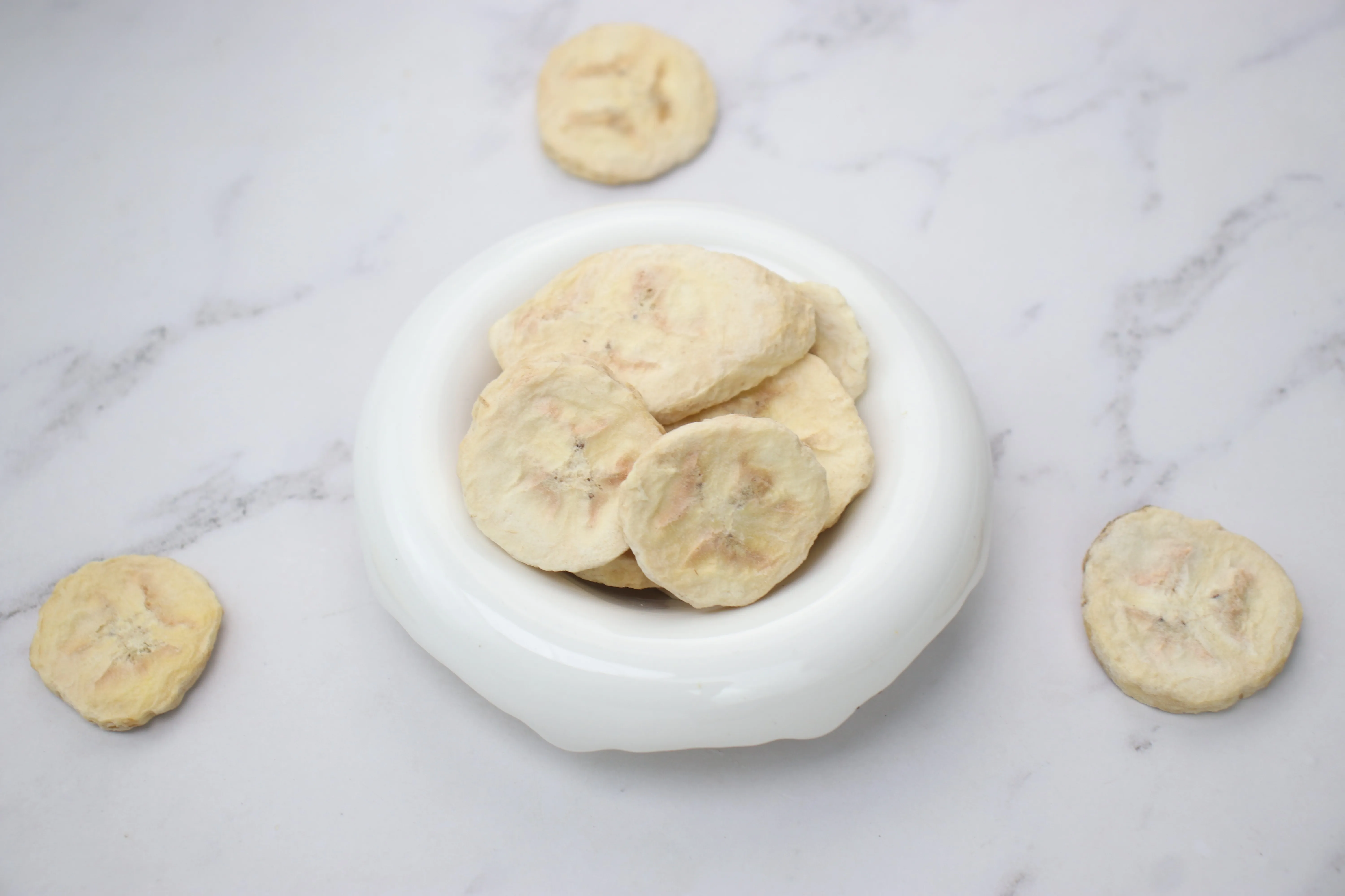 Sales of high quality freeze-dried banana slices processing custom fruit slices tea