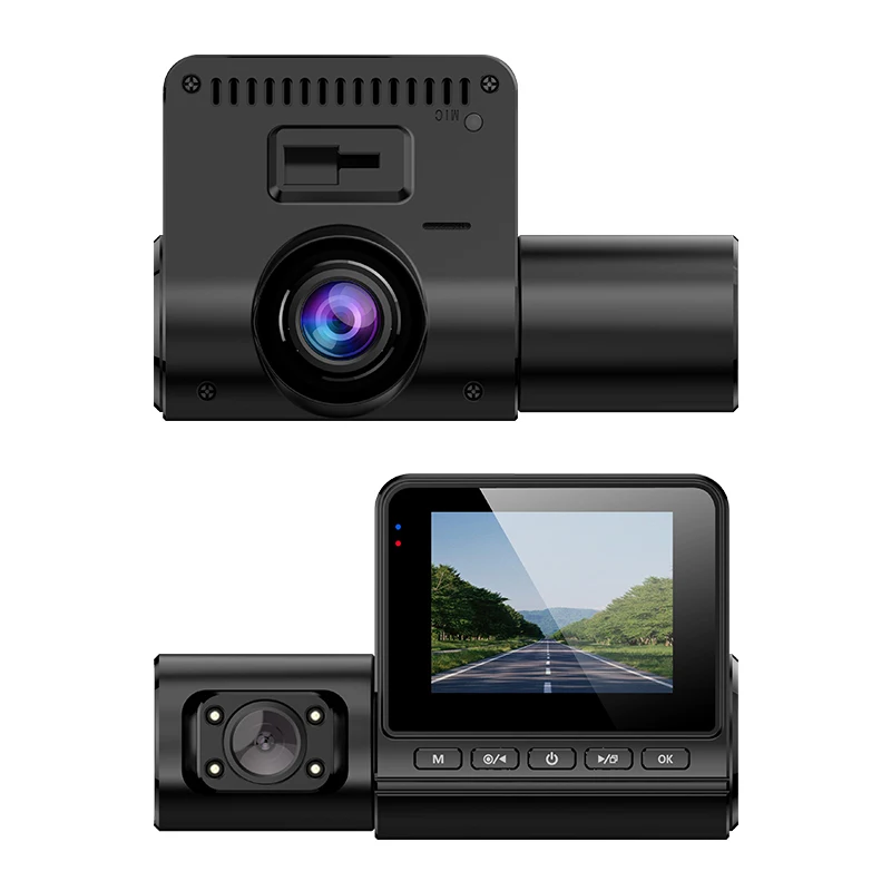 AI Dash Cam Hot Selling Dash Cam 3 Lens Car DVR 2k Wifi Dash Cam with GPS  Tracker