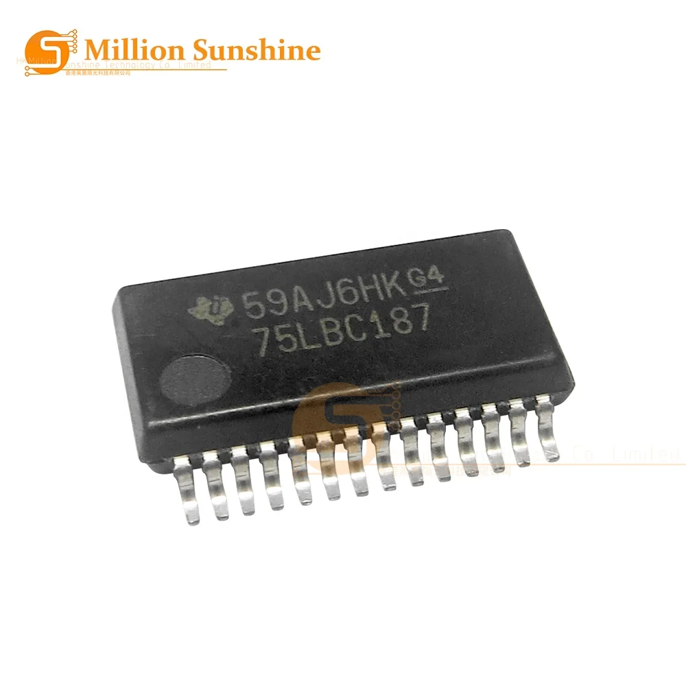 SN75LBC187BDR SN75LBC187 75LBC187 SSOP28 приемник RS-232 28-Pin SSOP Интегральные