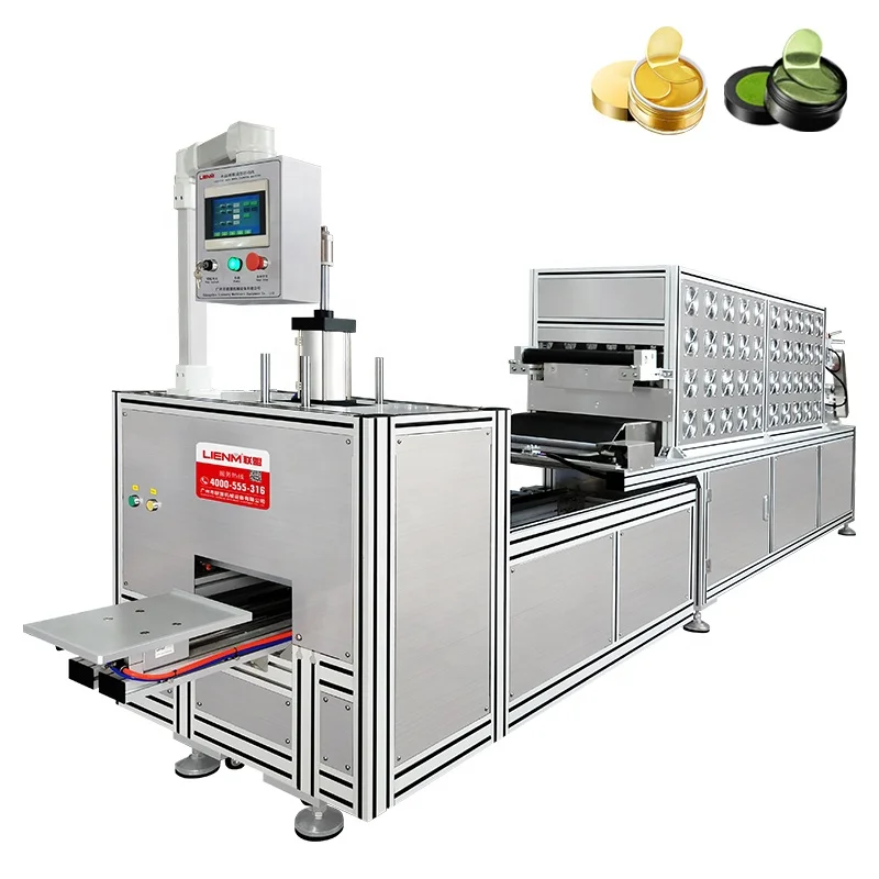 Automatic Collagen Eye Gel Pads Making Machine Hydrogel Eye Gel Patches Making Machine Crystal Gold Eye Gel Mask Packing Machine