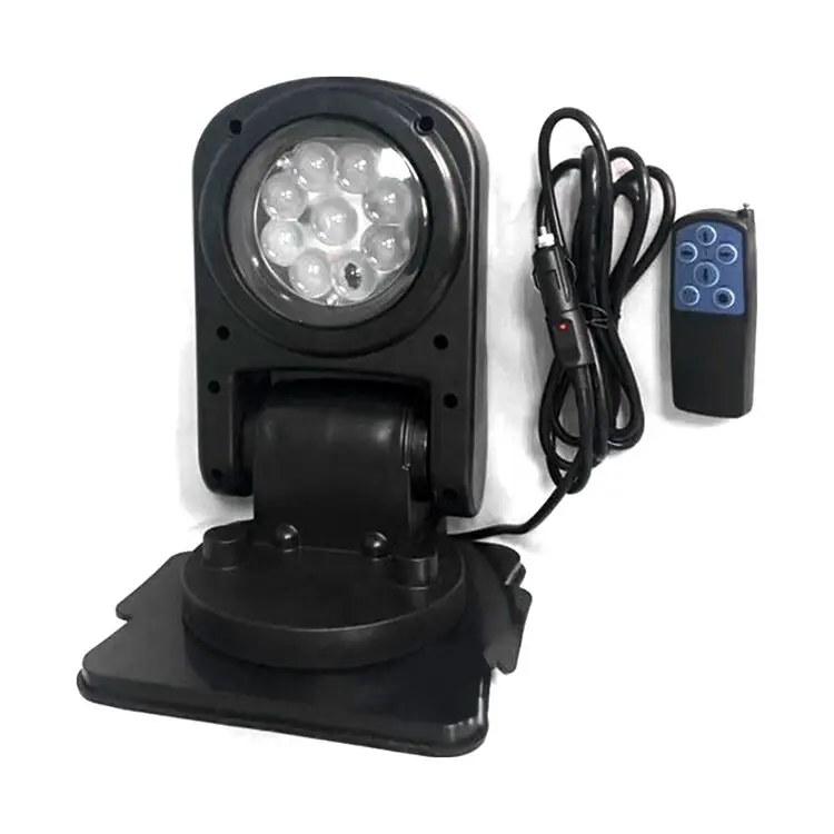 Оптовая Продажа 360 Вращающийся точечный 3600LM 12 В 45 Вт пульт дистанционного управления sky tracer поисковый свет безопасности поисковый свет