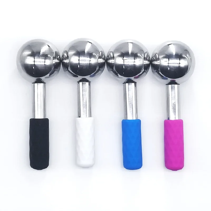 Private Label Ce Facial Massage Roller Dropshipping Magic Cryo Stick Cooling Stainless Steel Ice