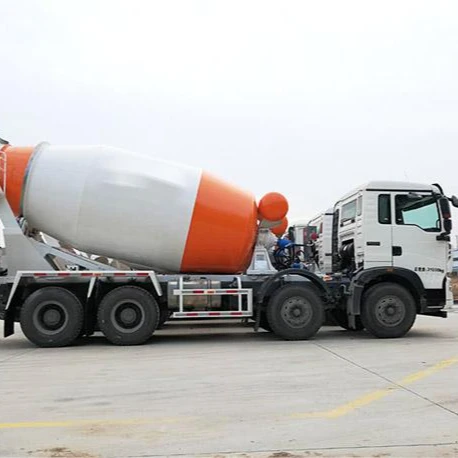 shantui 8 cubic HJC5410THB-56 concrete mixer truck for sale