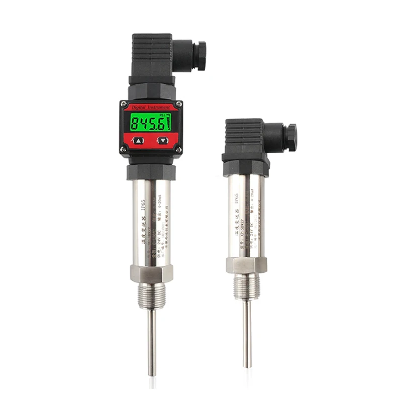 G1/2 PT100 Pt1000 Temperature Sensor High Accuracy 4-20ma Temperature Transmitter