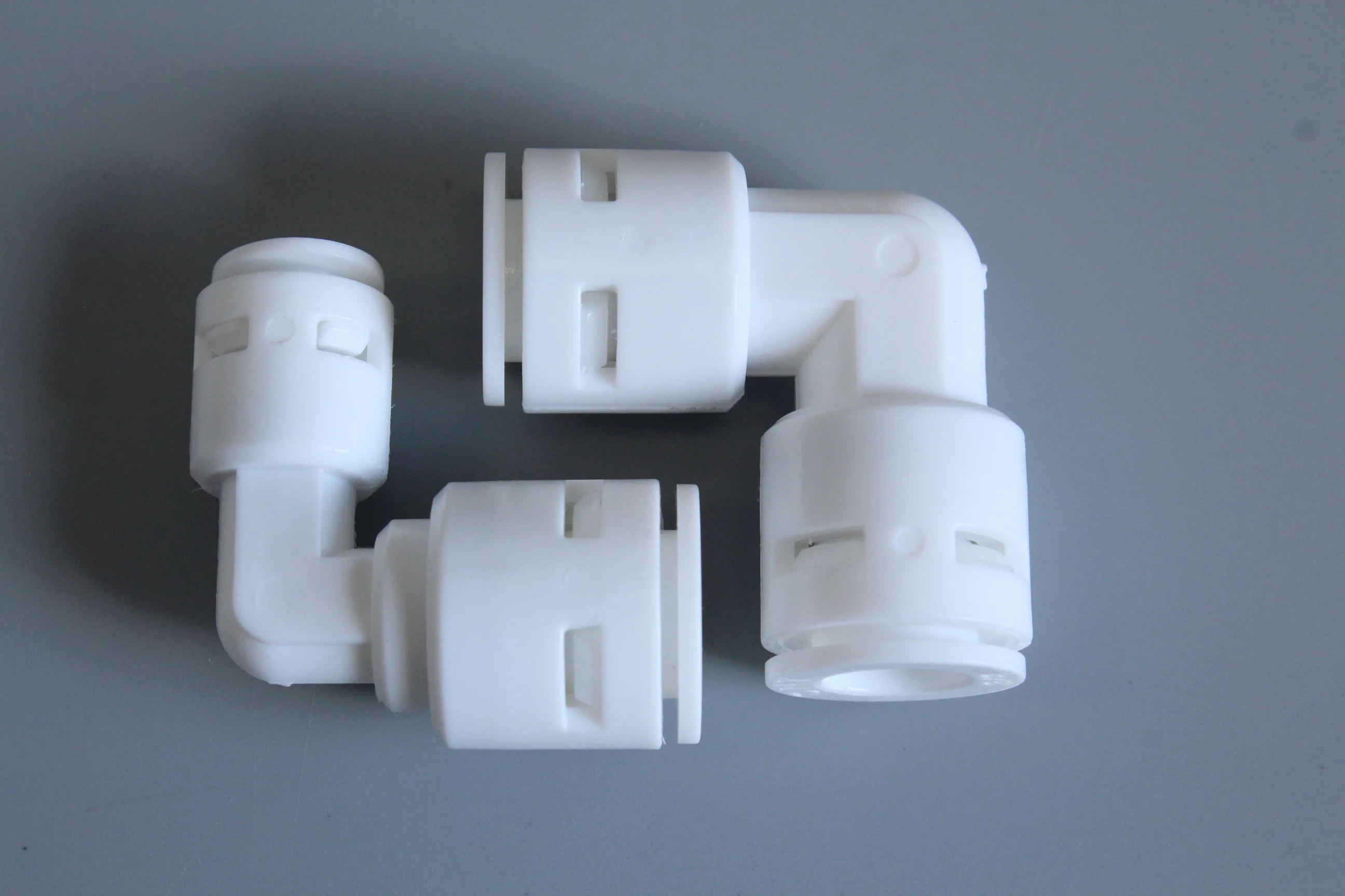 1/4' 3/8' L Push Fitting  Pipes Connect Push Fit Connection Water Purifier Filter Fitting Quick Connector