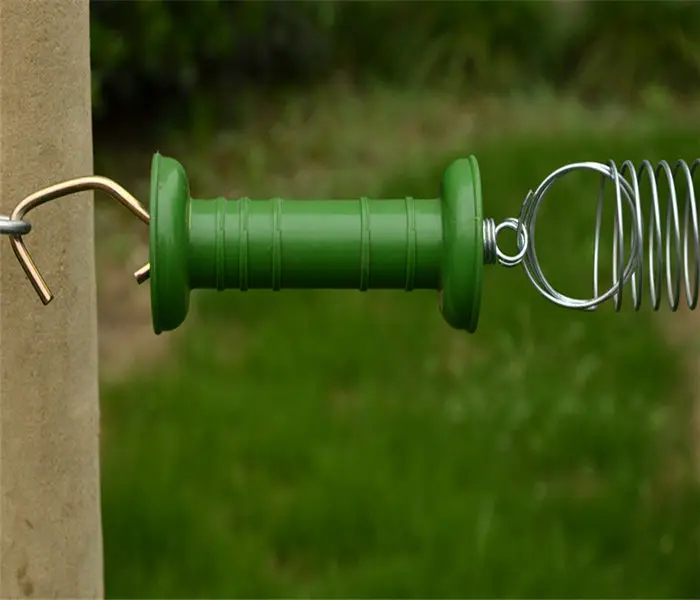 Animal Fence Insulator Fence Gate Handle Insulated Different Types Of Insulators Ceramic Electric Insulator