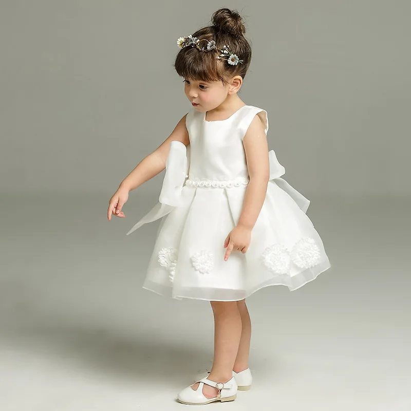 Baby Girl Dress Christening Baptism Gowns Flower Girl Dress