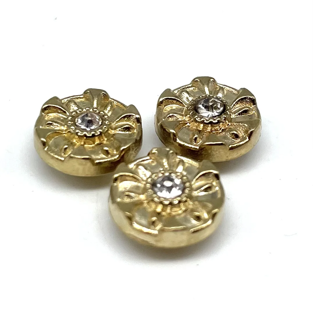 Wholesale custom logo and size new design zinc alloy quality machine pass jeans button rivet button