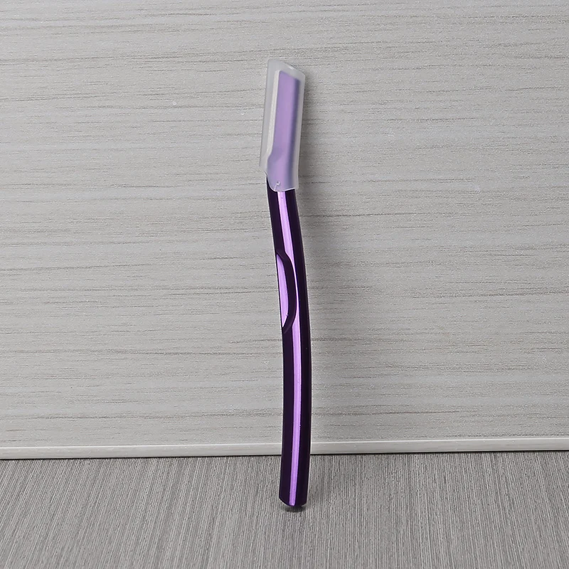 Newest Design Luxurious Metal Shaving Blade Eyebrow Razor For Makeup Beauty