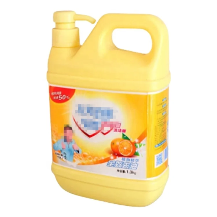 China wholesale OEM friendly dishwashing liquid for home restaurant soap kitchen laundry detergent