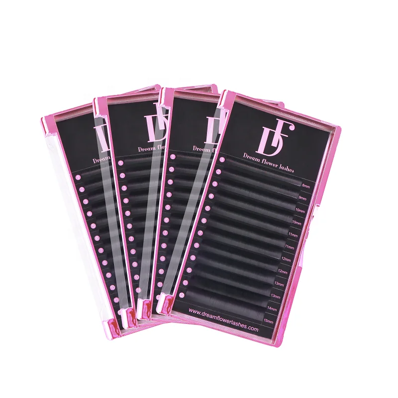 Volume Lashes 5-25mm Length 0.03mm Soft Black Natural Individual Eyelash Extensions