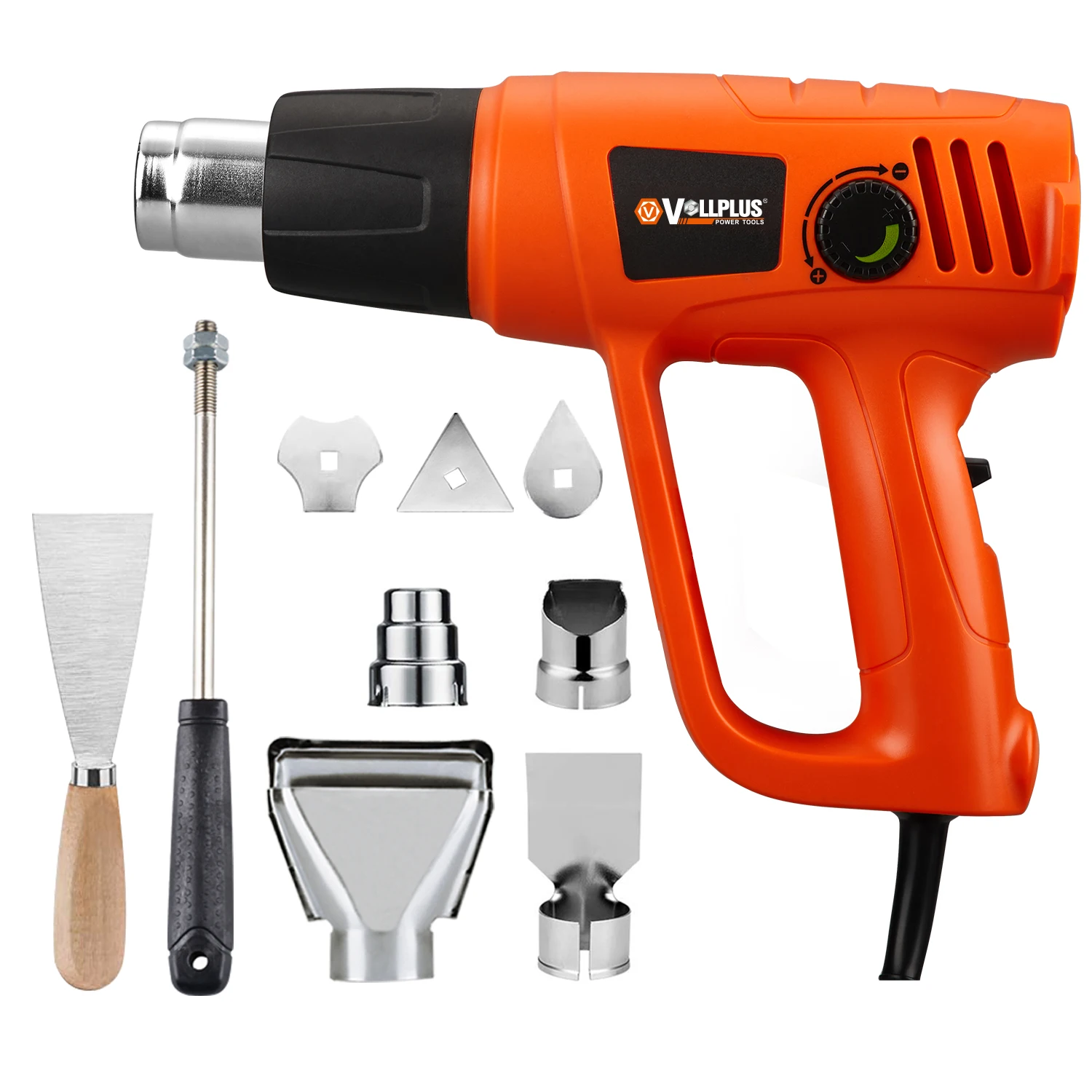 Vollplus VPHG1012 2000W Variable Temperature Corded Heat Guns Hands  heat shrink gun hot air gun