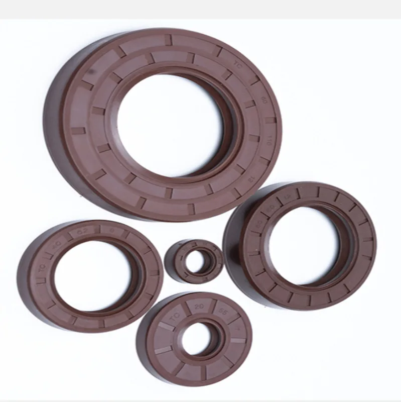 High quality Tc Fkm/nbr/silicone/EPDM rubber double lip oil seal made in China