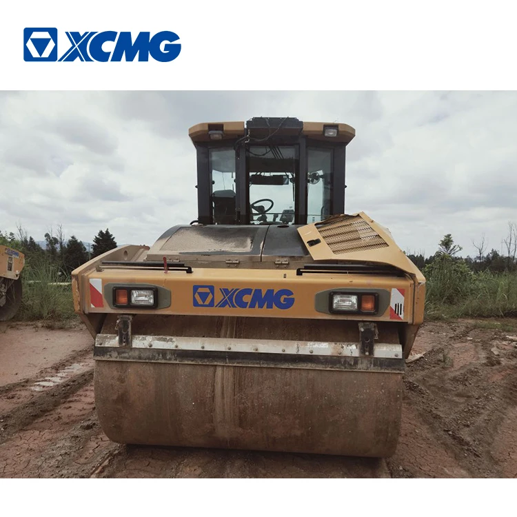 Вибрационный Двойной барабанный ролик XCMG brand 2018 14 тонн XD143S, китайский роликовый уплотнитель на продажу