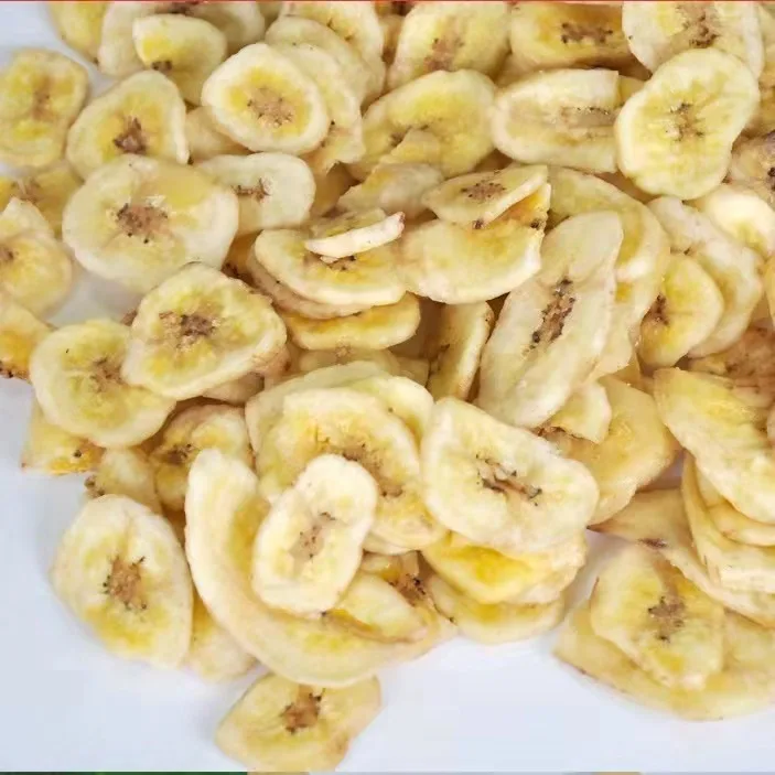 Wholesale Crispy Sweet Snacks VF Dehydrated Fruit Dried Banana Chips