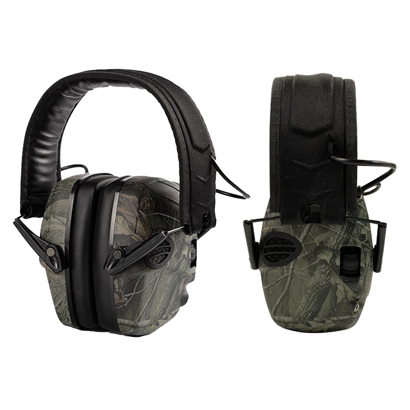 High Density Silencer Sponge Durable ABS Ear Muffs Electronic Hearing Protection Tactical Walker Earmuff For Shooting