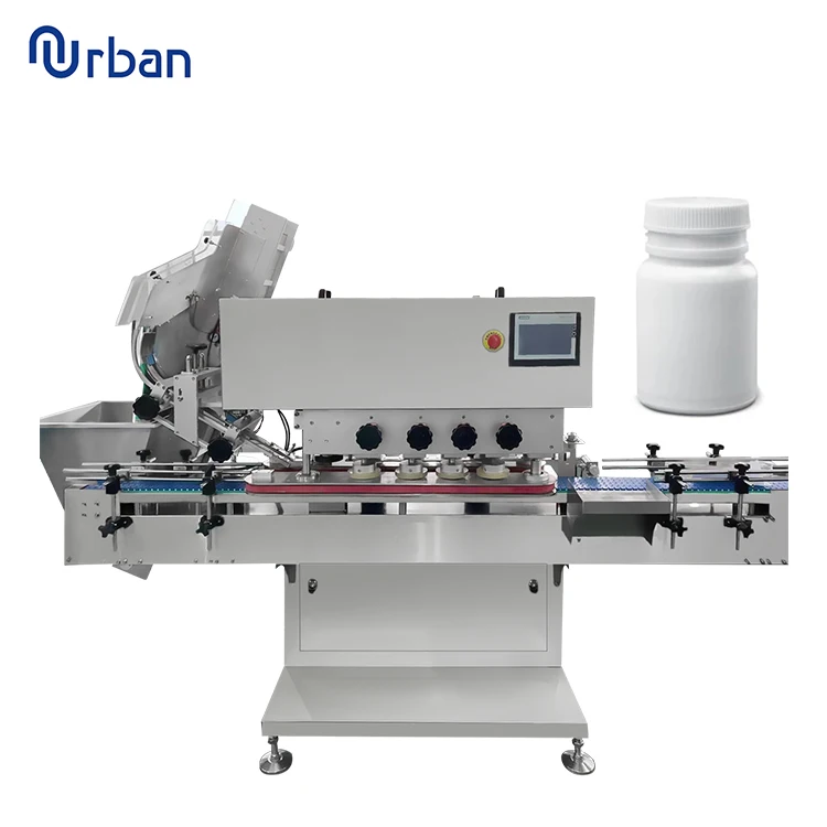 Automatic 8 wheels high speed capping machine for bottle screw capper