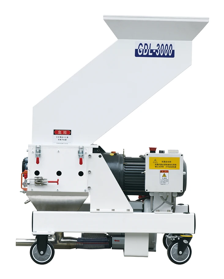 CE commercial electric automatic plastic recycling grinding mill machine manufacturer