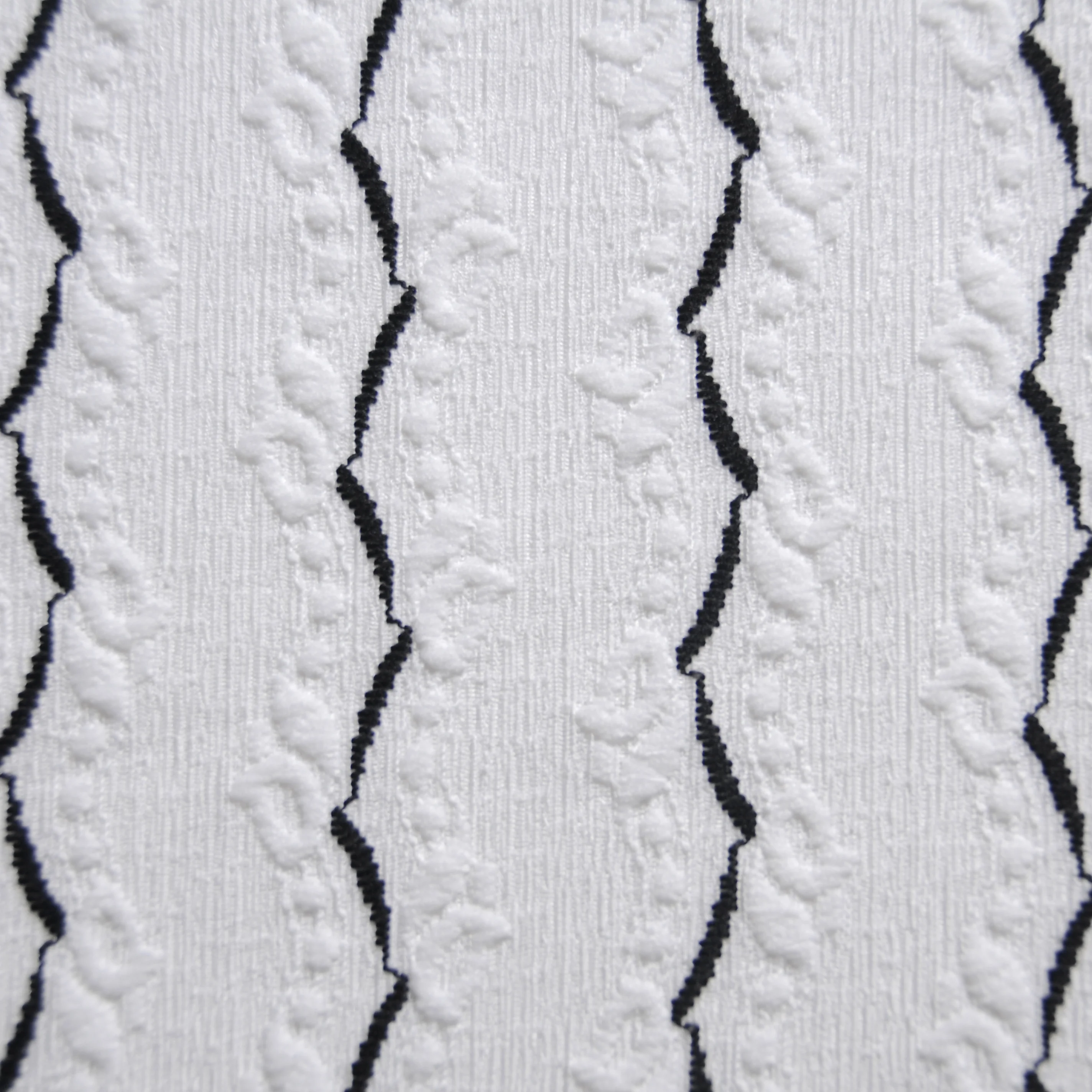 high quality polyester and spandex warp knitted yarn dyed fabric for garments