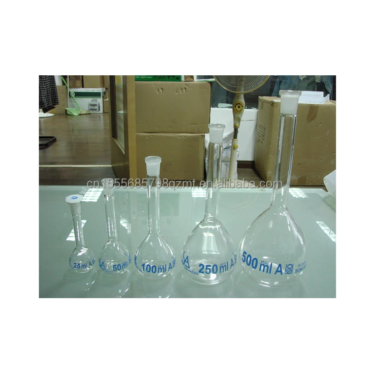wholesale professional factory high quality chemistry laboratory equipments glass volumetric flask