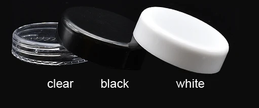 Free sample 5g 10g candy packaging plastic jar 15ml 20ml loose powder cosmetic packaging PP jar