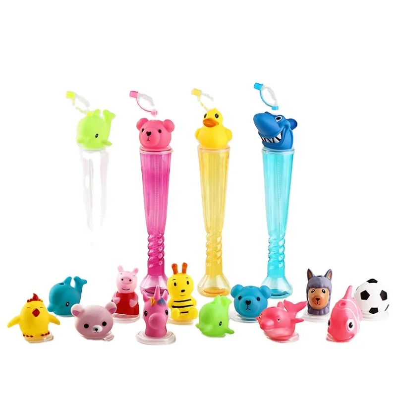 Theme Park 16 oz Custom Vinyl Animal Top Drinking bottle Plastic Yard Cups Party Slush Cup