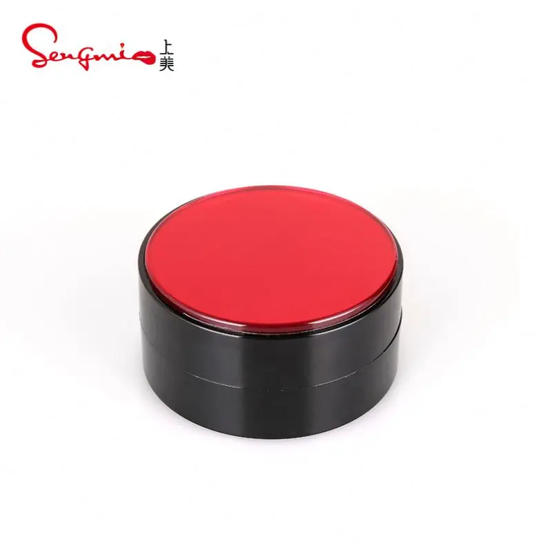 20 г OEM пустая портативная воздушная подушка пуховка контейнер перевязочный кейс Круглый пользовательский чехол для подушки с губкой