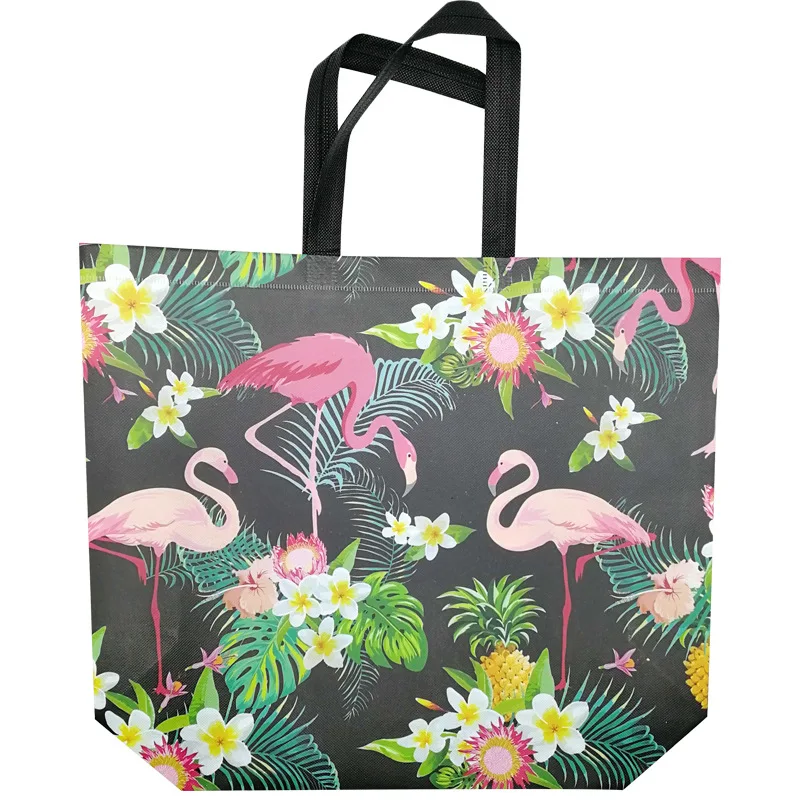 OEM Factory polypropylene tote bag Full Printing PP Shopping bags Laminated Non Woven bag