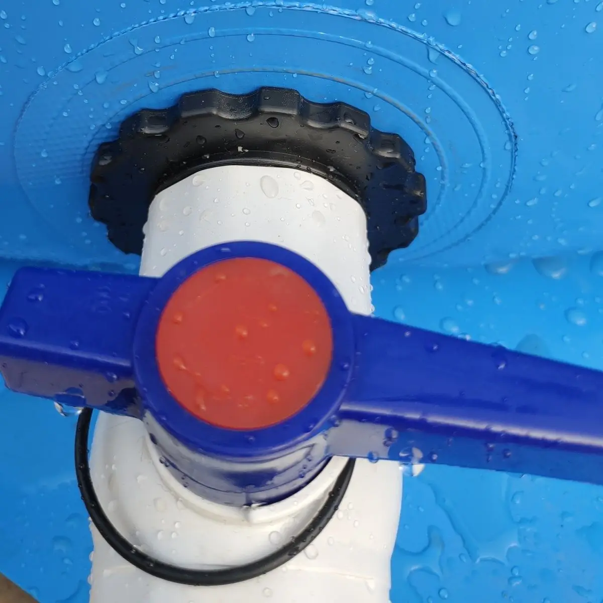 folding tarpaulin coated PVC collapsible rain water tank biofloc tank fish farming aquariums