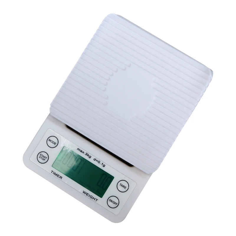 T Newest Promotion Coffee Scale Non-slip Scale 3000g / 0.1g For Kitchen & Home Use