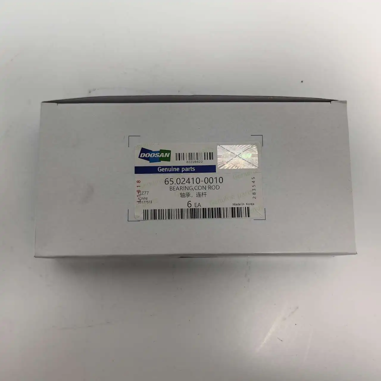 Daewoo D1146 DE08TIS PU086TI  65024100010 65.02410-0010 Excavator Truck Bus engine Part Con Connecting Rod Bearing for Doosan