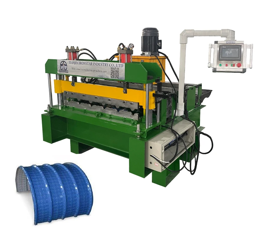 Metal Machinery For High Quantity Production Of Roof Panel Roll Forming Making Machine