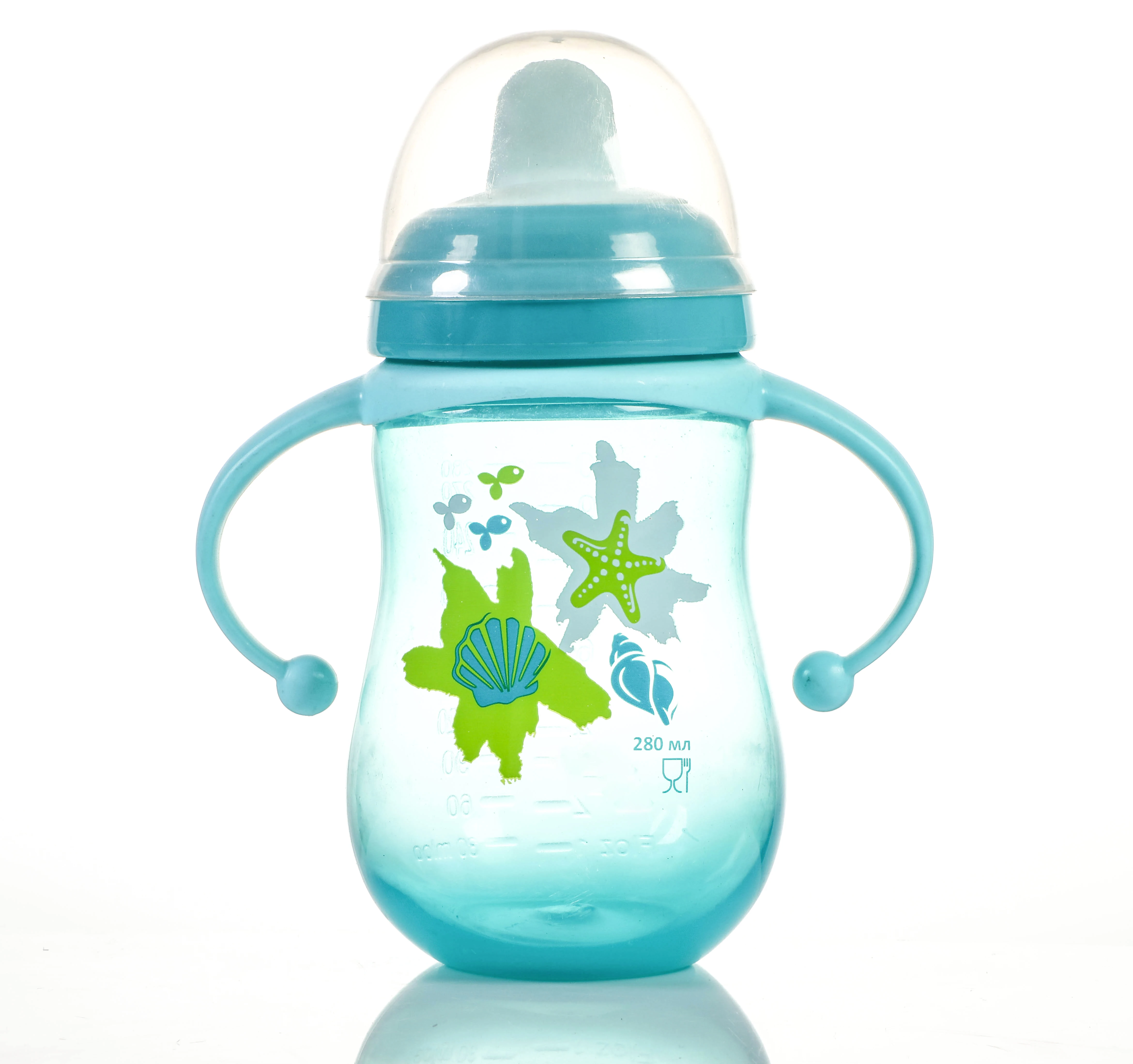 Factory BPA free baby TPE Nipple  PP Training Cup/Water Bottle