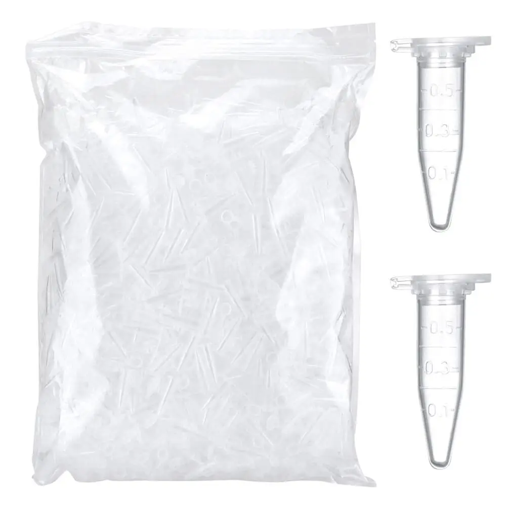 0.5ml 1.5ml Microcentrifuge Laboratory Test Tubes Centrifuge Tubes