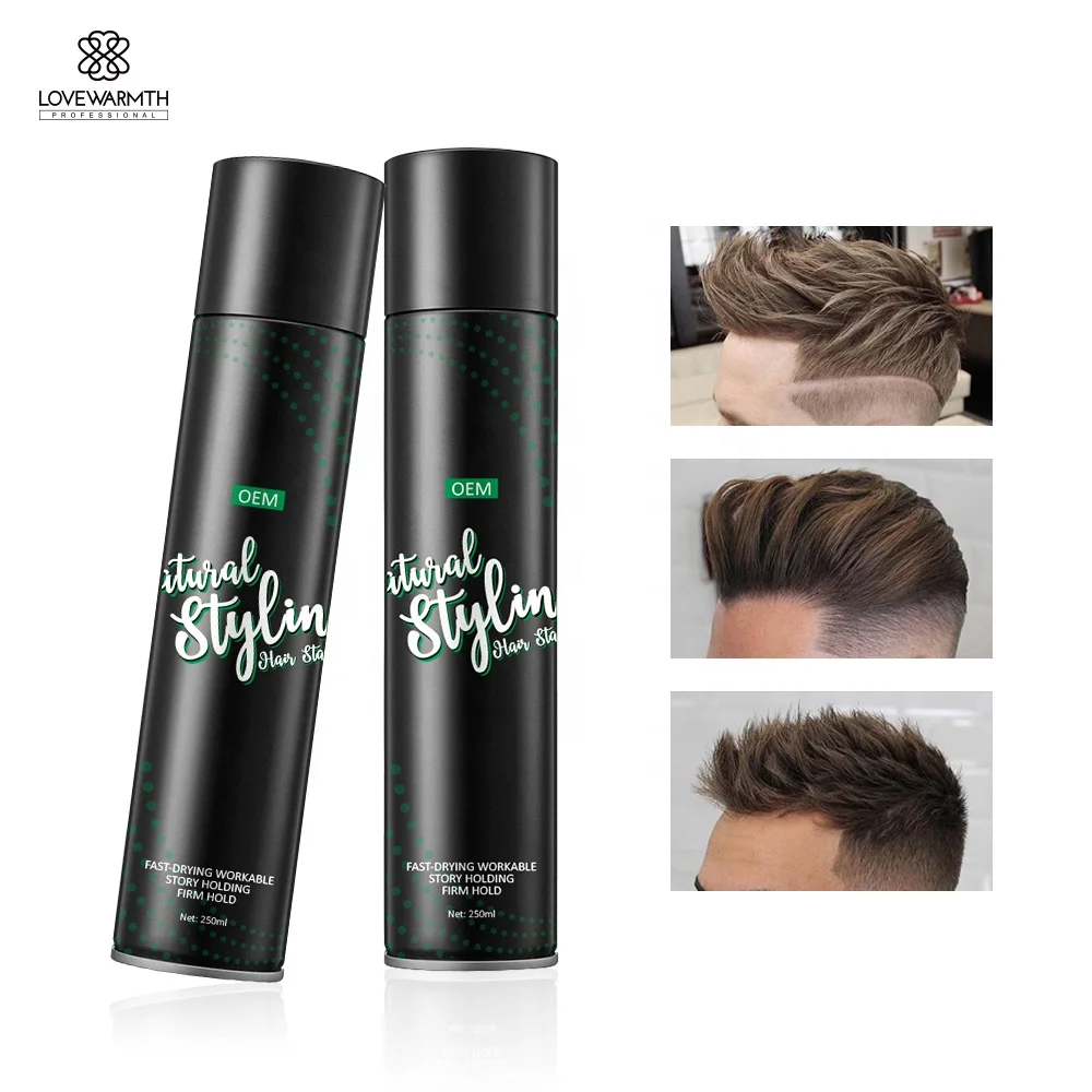 Professional Strong Hold Styling Private Label Aerosol Spray or Air Spray For Unisex Hair Spray