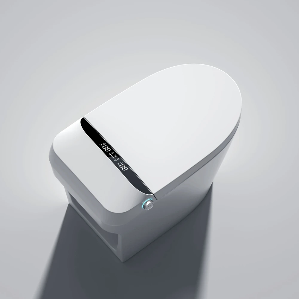 luxury closestool wc toilet bowl automatic black intelligent smart electric one piece bidet toilet