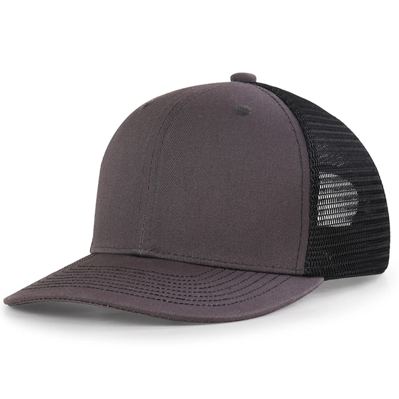 Whole trucker cap mesh blank hat  Richardson 112  6 panel high quality cotton baseball cap embroidery logo