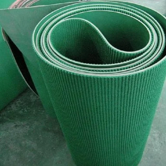 Grass Green Pattern PVC Conveyor Belt
