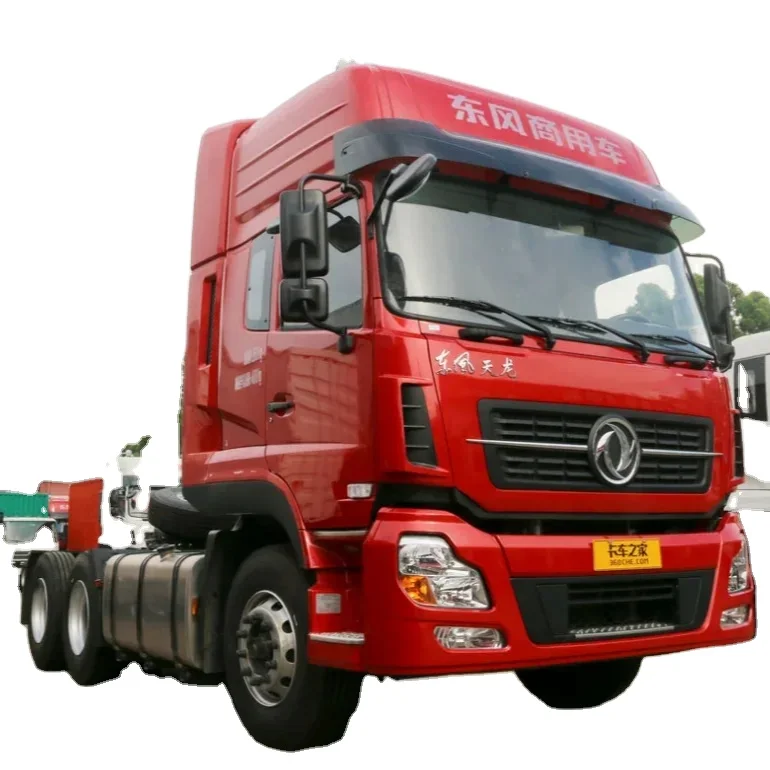 Dongfeng Commercial Vehicle Tianlong Heavy Duty Truck Qiyang Edition 450 HP 6X4 Tractor-Buy New Tractor Trailer,dongfeng 254 tra