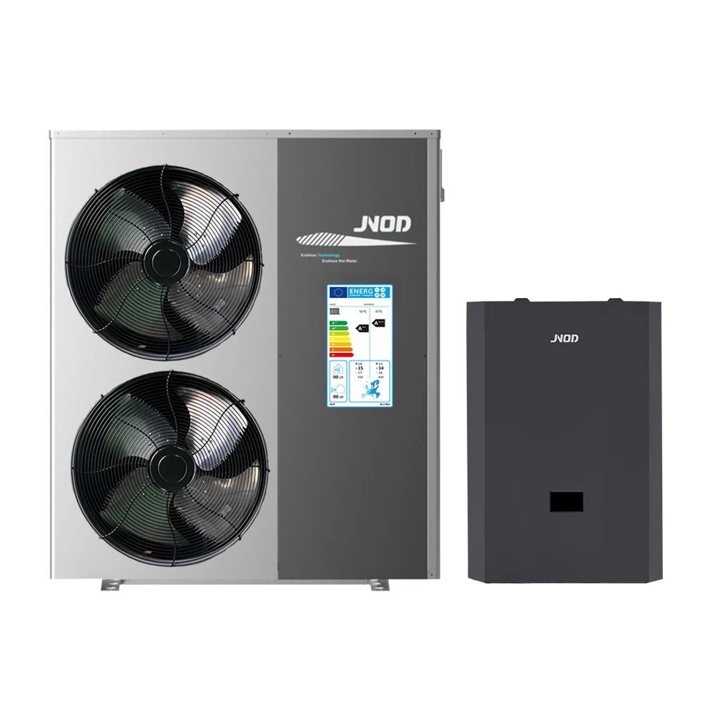 JNOD Natural Refrigerant Propane R290 Air Heat Pump Winter 22Kw Water Heaters Monoblock Inverter R290 Heat Pump