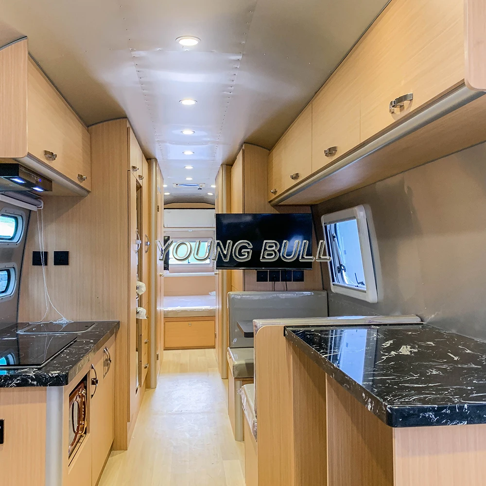 hard top off road bathroom luxury camper van airstream travel trailers campers toilet caravan