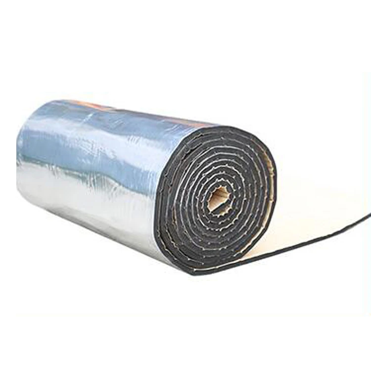 Aluminum Reinforced Foil With Blank Color Rubber Foam