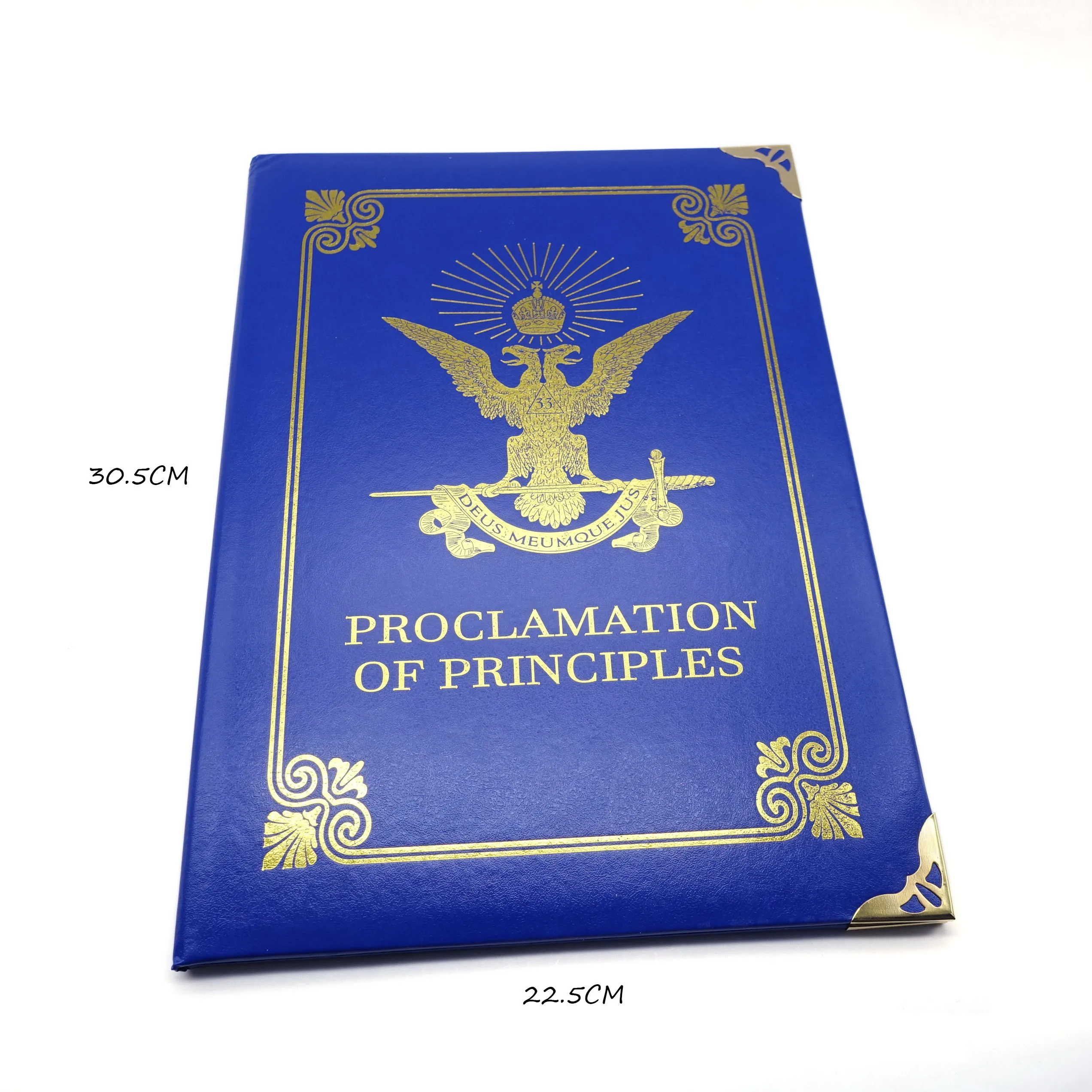 Birth Graduation Diploma Vaccination Security Certificate Frame A4 Cover Leather Folder A5 Folding Document Display
